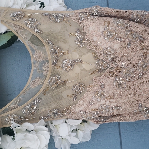 Sue Wong gown dress size 6 fits 4 to 6 - Picture 4 of 11